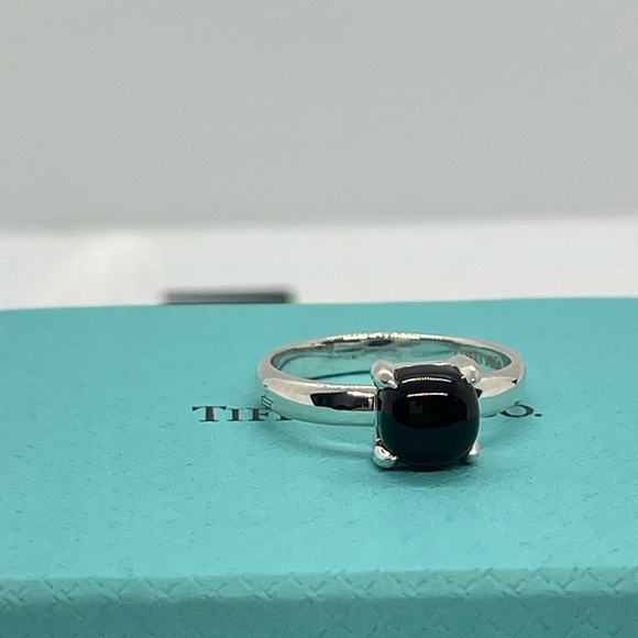 Tiffany & Co. Sugar Stack Ring, Black Onyx - Picture 8 of 8